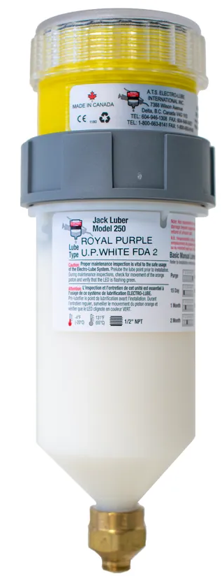 ATS Electro-Lube Jack Luber Lubricators & Cartridges