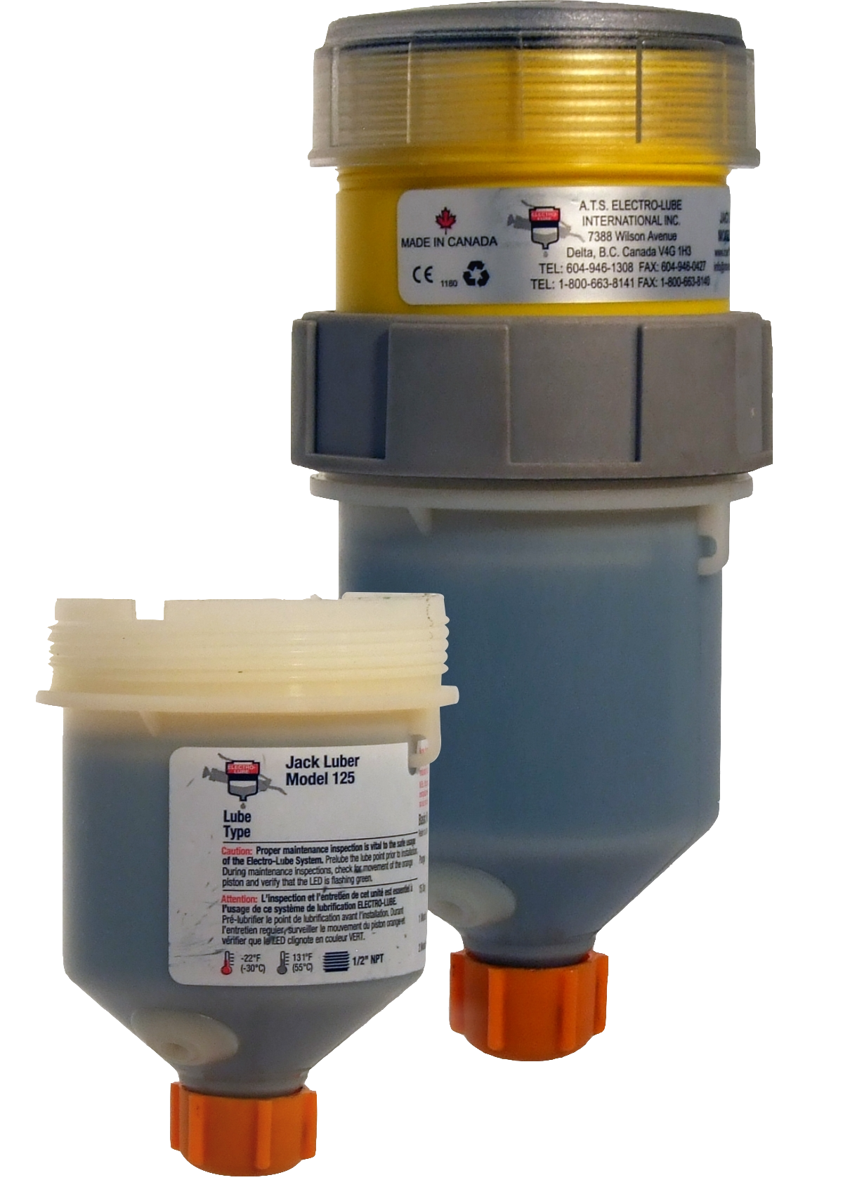 ATS Electro-Lube Jack Luber Lubricators & Cartridges